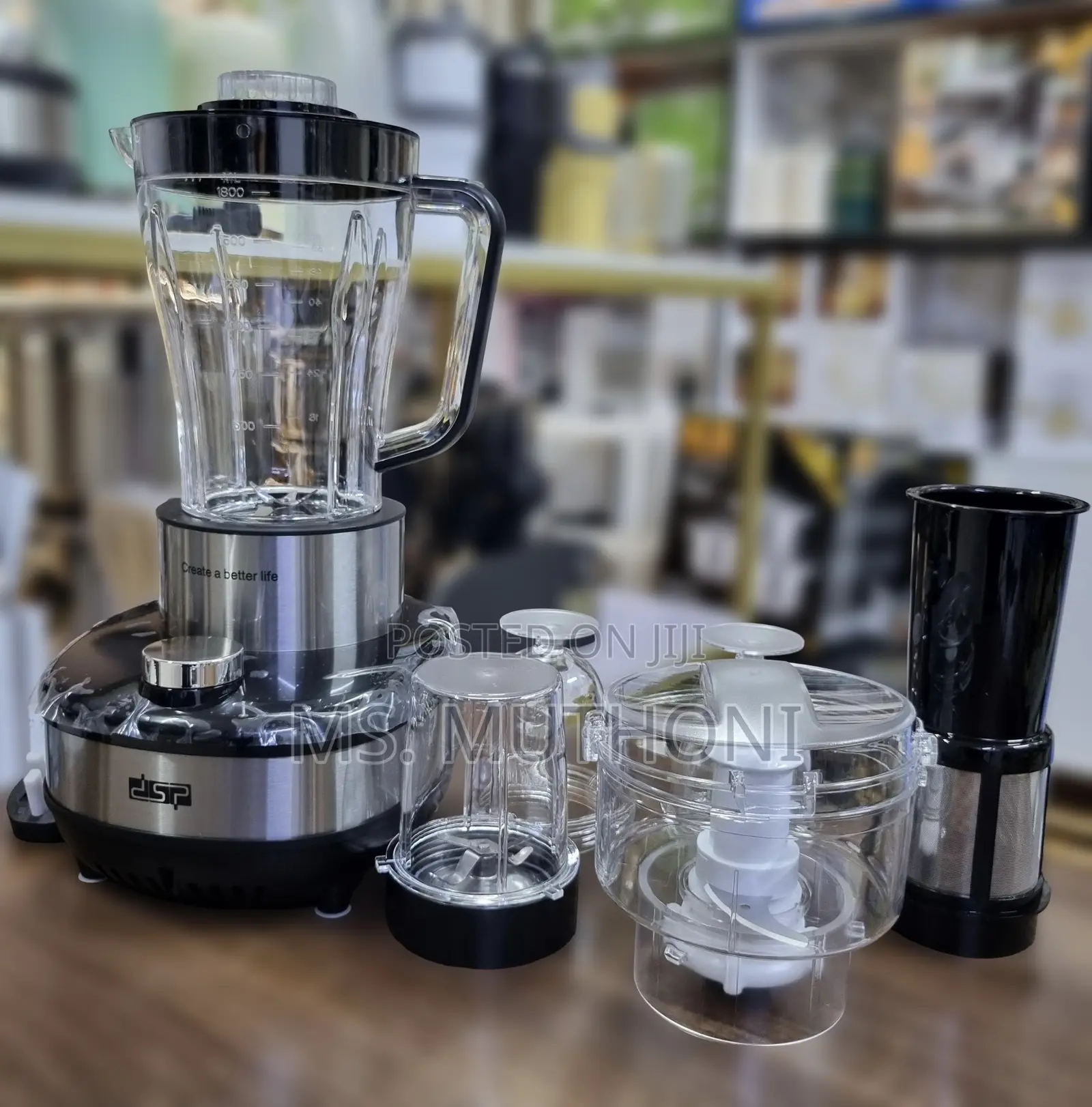 Non Breakable DSP 6-in-1 Multifunctional Blender,