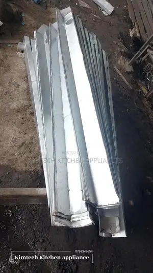 Zinc Gutters With Outlet