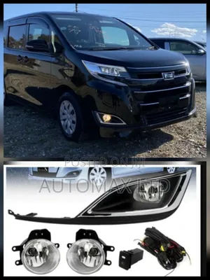 New, Fog Lamp Set With Covers for Toyota Noah Zrr85, Yr2019+