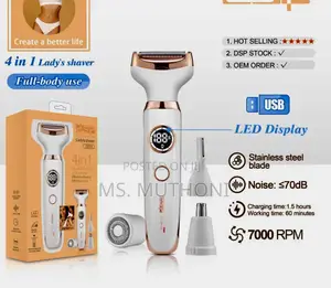 Portable DSP 4in1 Rechargeable Grooming Kit*