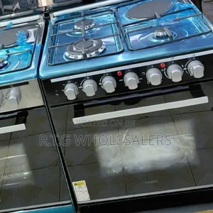 Haier 60x60 Standing Cooker With Gas Sensor Oven