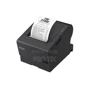 Epson Tm-t88vii Receipt Printer Usb Ethernet Pusb Black