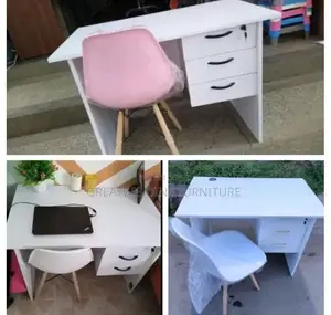 Modern High-Quality Study Desk With Eames Chair