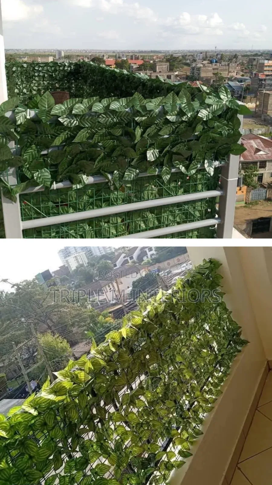 Infinity Green Privacy Screen
