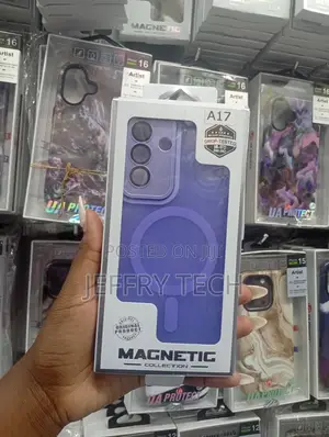 Matte Frost Translucent Case for Camera Cover Deep Purple Samsung A17