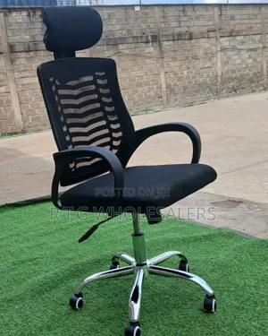 Ergonomic Mesh Office Chair With Head Support