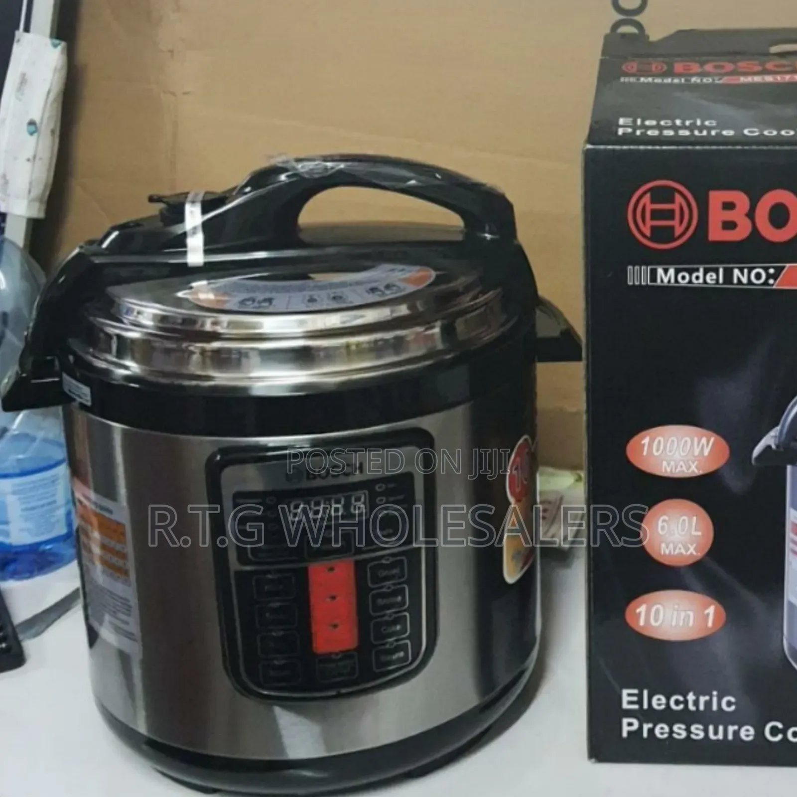 6 Litre Bosch Digital Pressure Cooker Multi-Cook