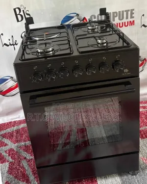 Bj606031 60×60 Gas Electric Cooker 3+1 Burner Oven