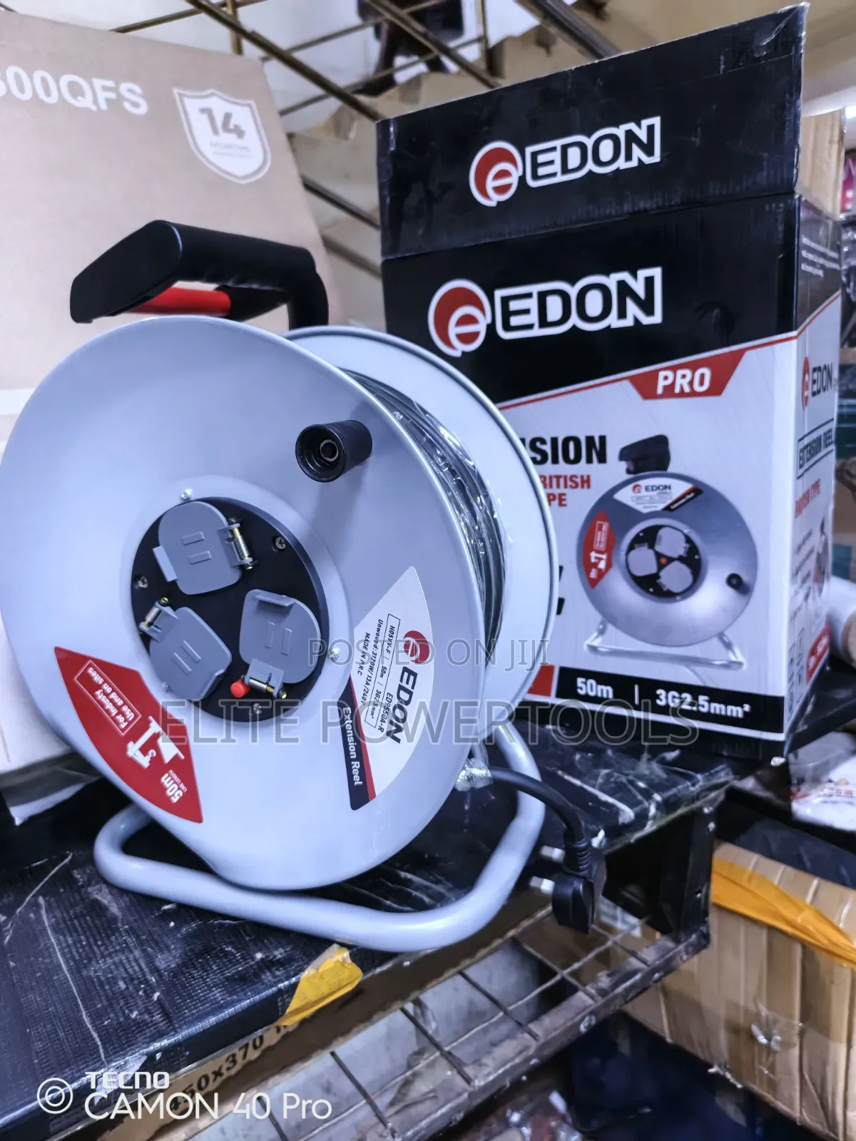 Reel Cable 2.5 50m Extension Cable