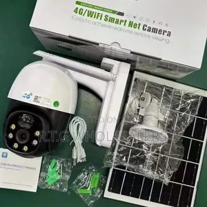 V380 4g Solar PTZ Security Camera