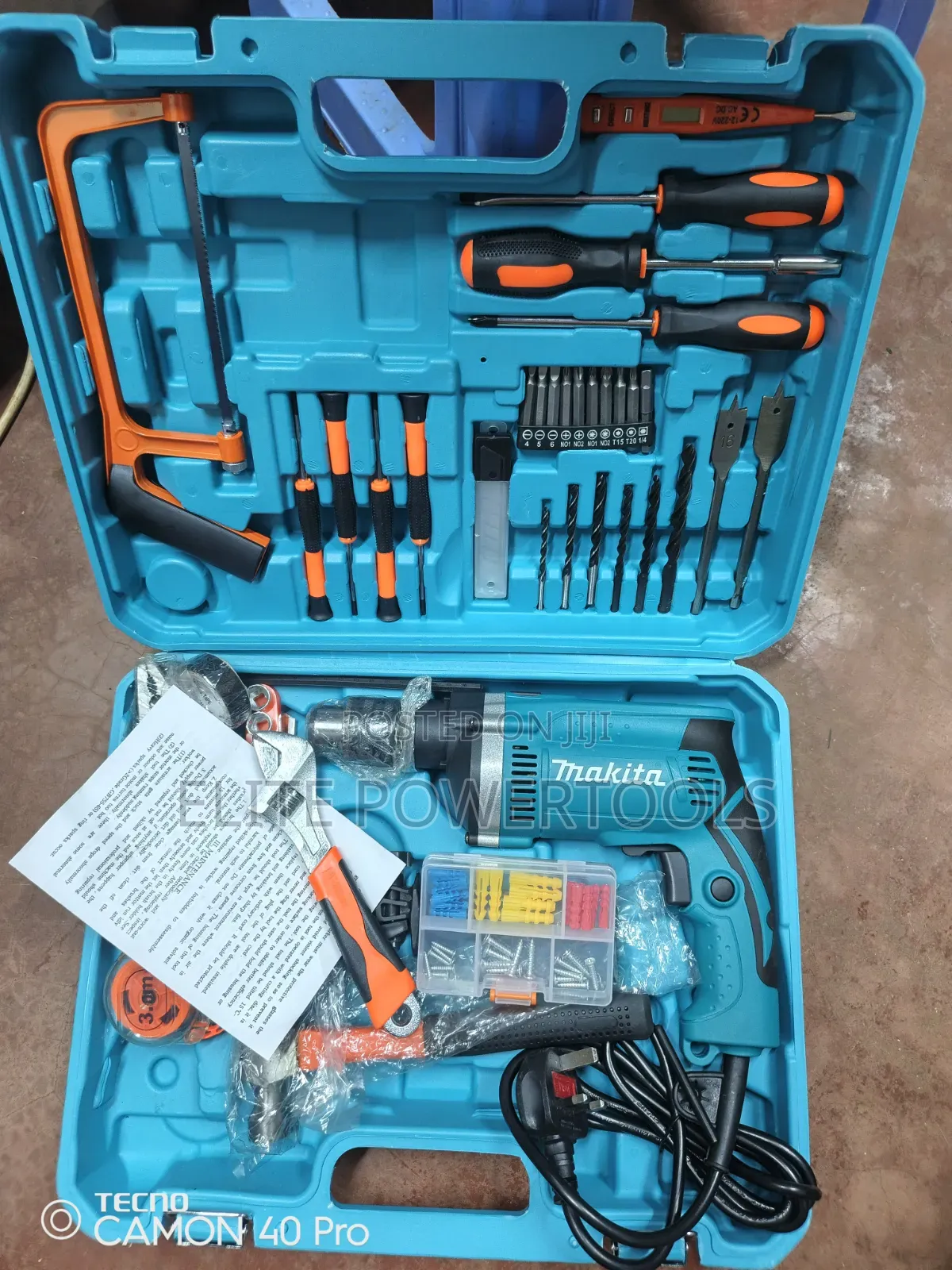 Electric Drill Set/Electric Makita Drill