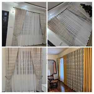 Soft Printed Curtains for a Charming Home Vibe