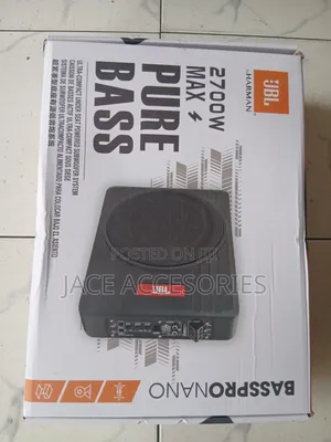 New JBL Underseat Subwoofer