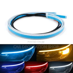 2pc Led Flexible Daytime Running Lights DRL Turning Indicator STRPS