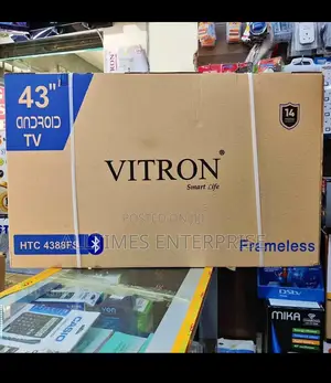 Vitron 43" Smart Android Tv Bluetooth