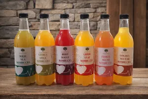 Homemade Flavored Kombucha