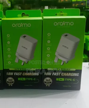 Oraimo Type C Fast Charger 18w