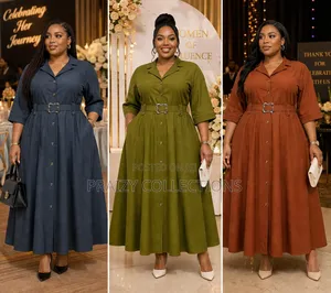 Maxi Dress ( Buttoned Down)