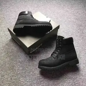 Timberland Black Cat Quality Leather Sizes 40 to 45