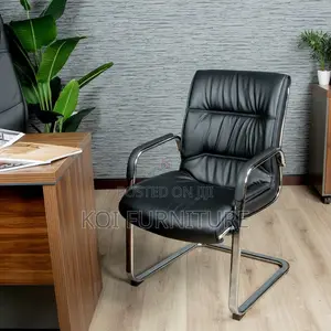 Office Chair; Leather Visitors Reception Desk Waiting Chairs