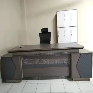 Office Desk; Longevity Executive L-Shaped Office Desk (2.4m)