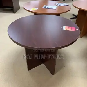 Boardroom Table; Executive Wooden Stability Round Conference Table