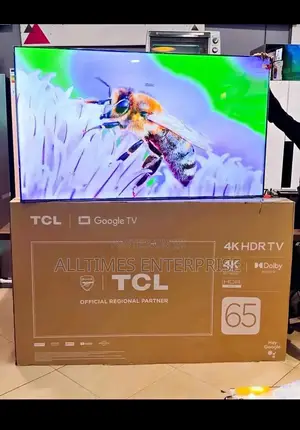 TCL HDR Tv 65" Google Tv With Dolby Atmos Sound