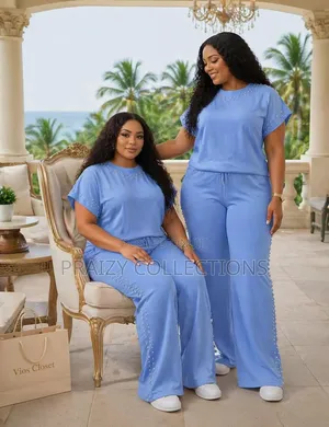 Classy 2piece Set With Drawstrings