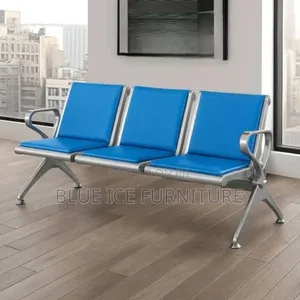 Blue Office Executive Reception Waiting Chair