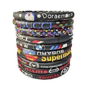 Universal Steering Wheel Cover Various Brand Logos,Pop Culture Themes