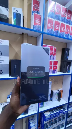 New Infinix Note Edge 256 GB Black