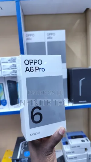 New Oppo A6 Pro 256 GB Black