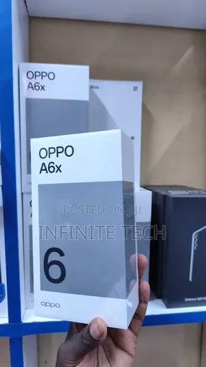 New Oppo A6x 64 GB Black