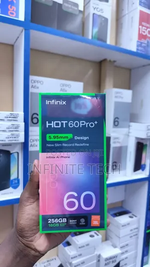 New Infinix Hot 60 Pro+ 128 GB Black