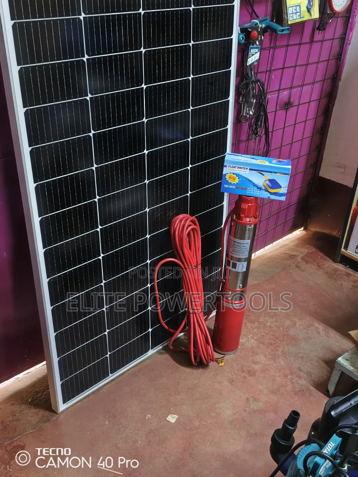 48v Solar Water Pump Combo
