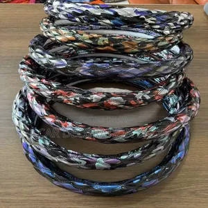 Floral , Camouflage, Geometric Design Steering Wheel Cover