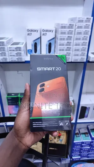New Infinix Smart 20 128 GB Black