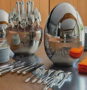 Cutlery Kitchen Set Eggshell 36pc Executive Set (9 Pieces of Each)