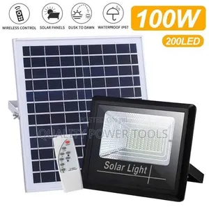 Solar Light 100w Led Solar Floodlight Panel Street