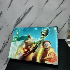 Customized Rick and Morty-Themed Laptop Skin