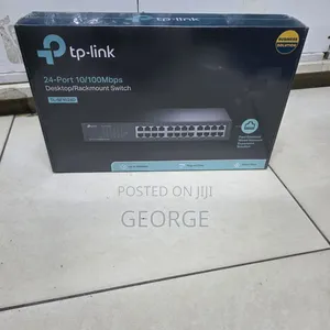 Tp-Link 24 Port Network Switch Tl-Sl1024d | Rackmount Lan Switch