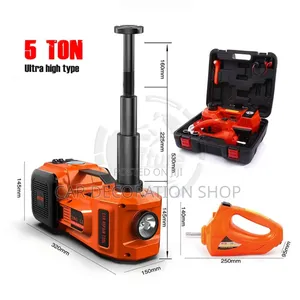 12vdc Power Outlet 5t Electric Wrench,Tire Inflator Pump,Electricjack
