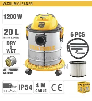 Vacuum Cleaner 20 Litre 1200w Wet and Dry Asp20lm