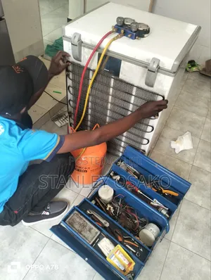 One Door Fridge Condenser Replacement and Gas Refill