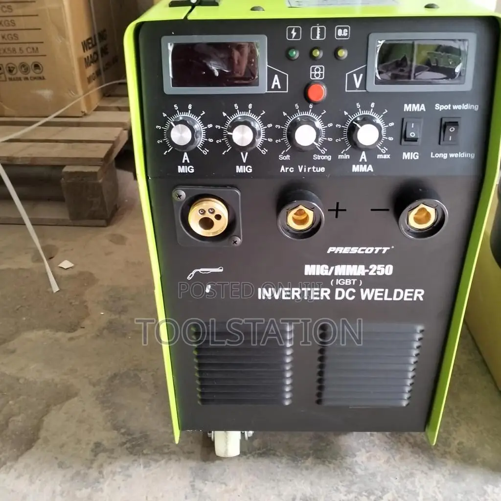 Mig/Mma Welding Machine 250a Heavy Duty Complete Single Phase