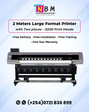 2 Meters Large Format Printer With 2pcs I3200 Print Heads