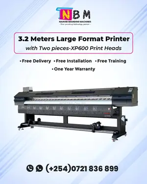 3.2 Meters Large Format Printer With 2pcs Xp600 Print Heads on Sale