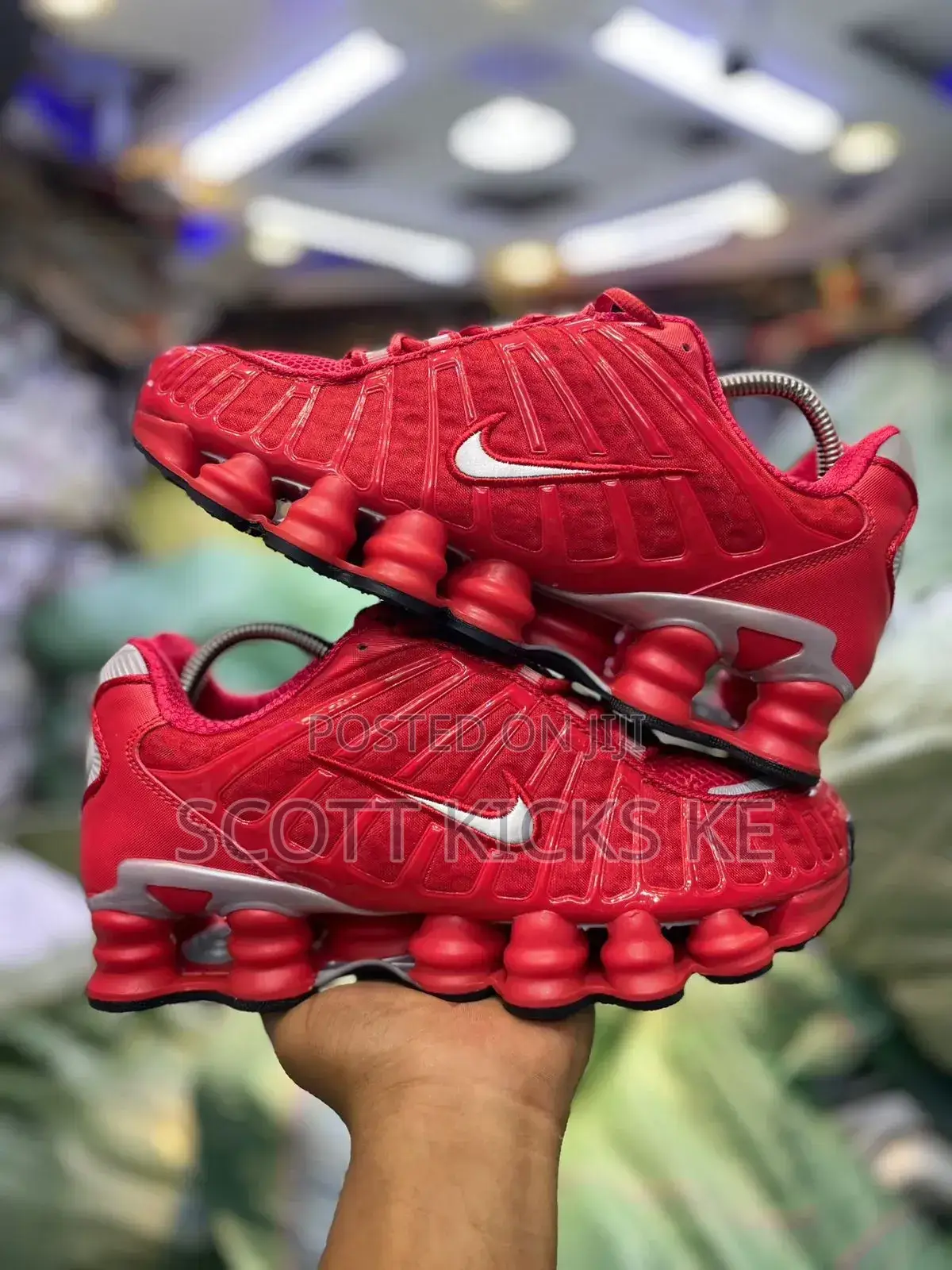 Nike Shox Tl “ Red Silver “