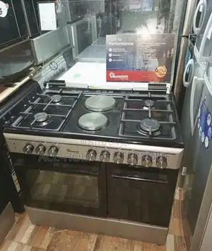Ramtons Rf/496- 60*90 Stainless Steel Cooker With Gas Compartment