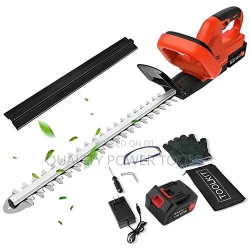 Cordless Fence Trimmer Cutter With 2 Batteries